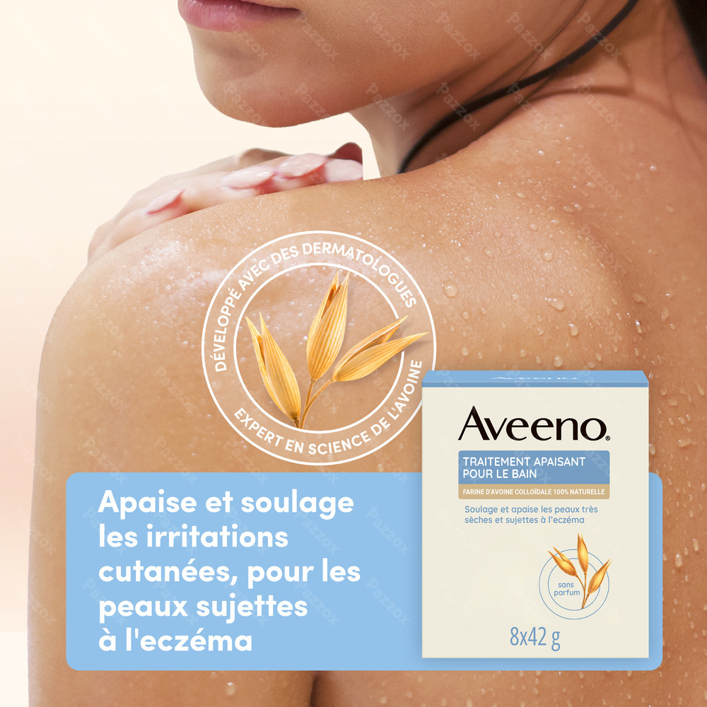 Aveeno Dermexa Traitement Apaisant Pour le Bain 8x42g