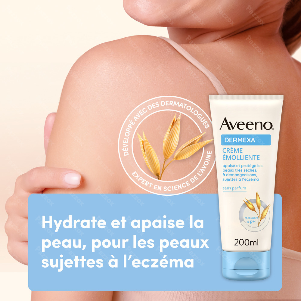 Aveeno Dermexa Crème Émolliente 200ml