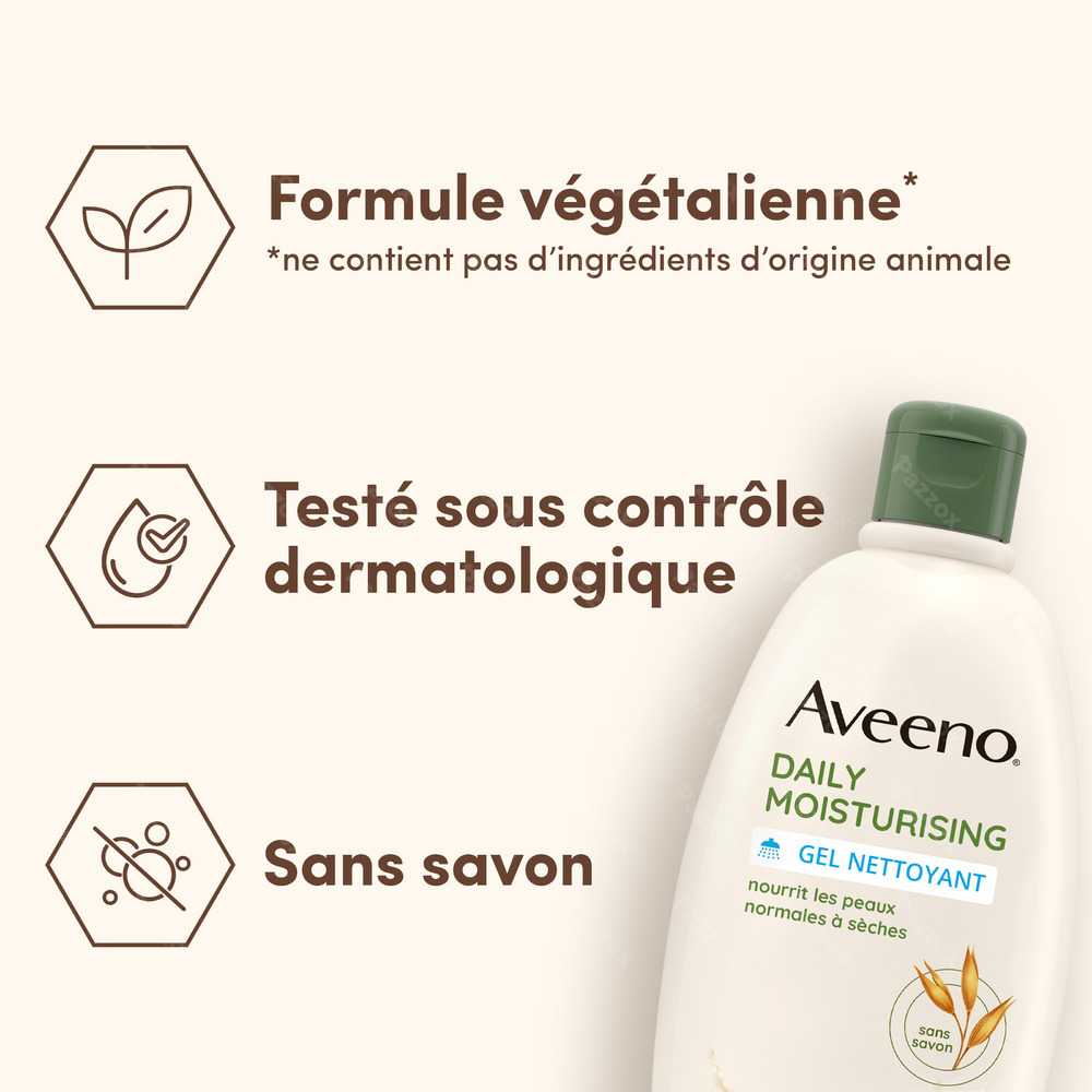Aveeno Daily Moisturising Gel Nettoyant 500ml