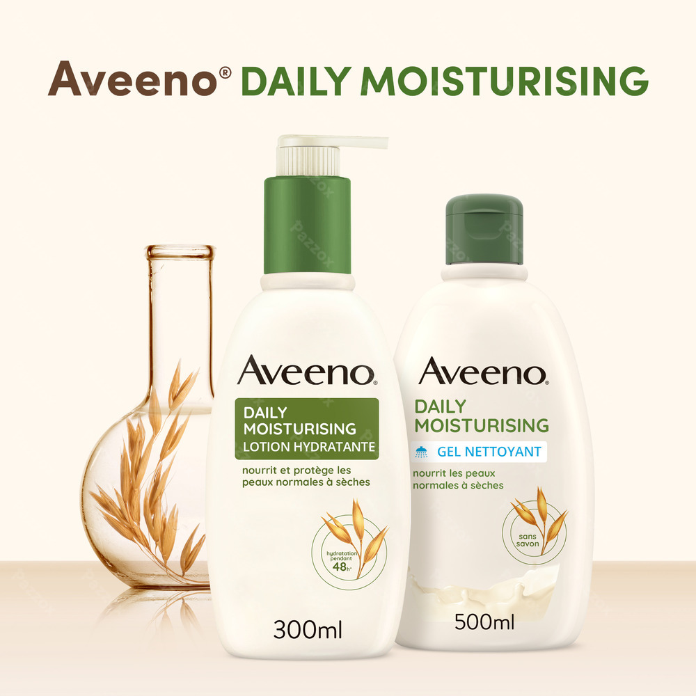 Aveeno Daily Moisturising Gel Nettoyant 500ml