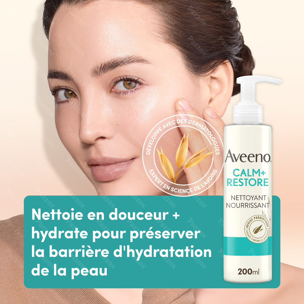 Aveeno Calm+Restore Nettoyant Nourrissant 200ml