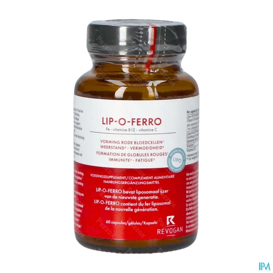 Lipo Ferro Caps 60 Revogan