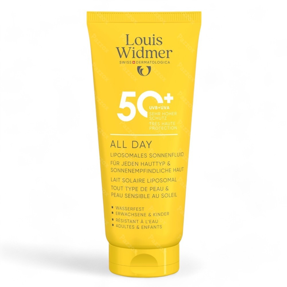Louis Widmer Suncare All Day 50+ Value Pack Avec Parfum 200ml