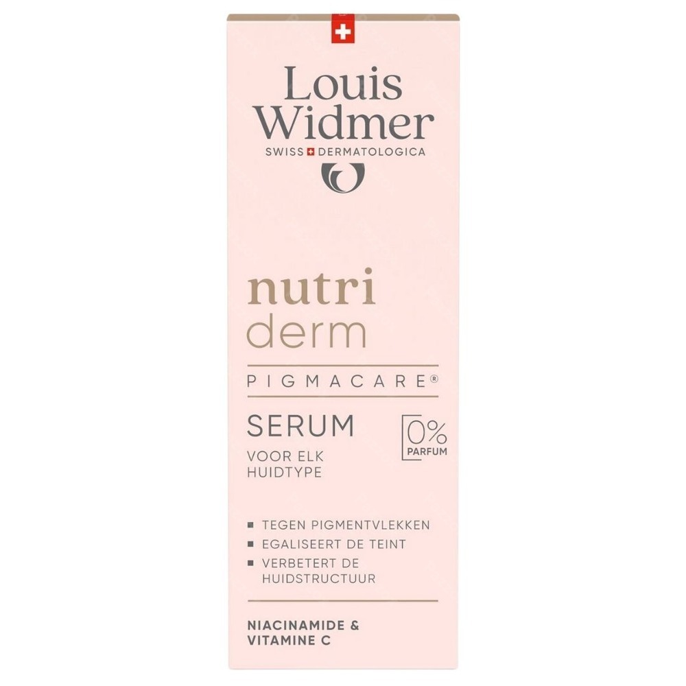 Louis Widmer Nutriderm Pigmacare Sérum Sans Parfum 30ml