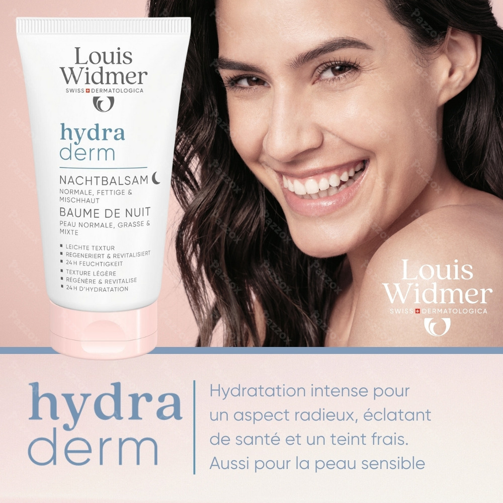 Louis Widmer Hydraderm Baume de Nuit avec Parfum 50ml