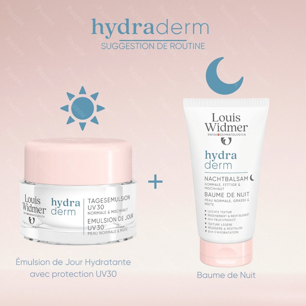 Louis Widmer Hydraderm Baume de Nuit avec Parfum 50ml
