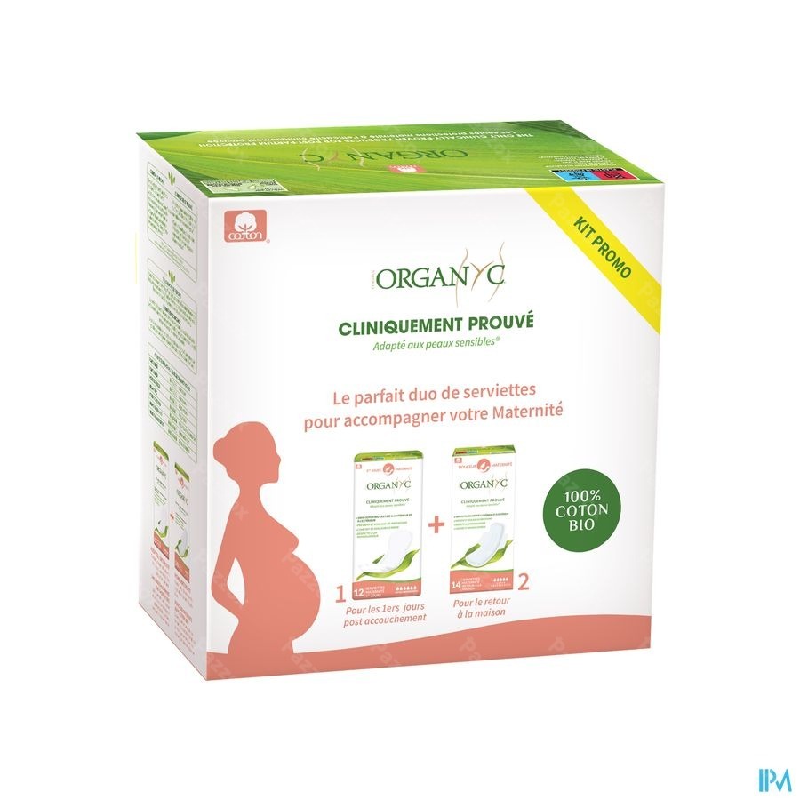 Organyc Maternite Pack 2 Prod.
