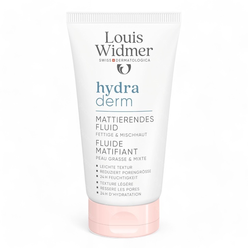 Louis Widmer Hydraderm Fluide Matifiant Tube 50ml