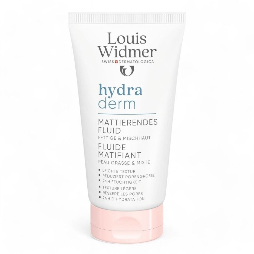 Louis Widmer Hydraderm Fluide Matifiant Tube 50ml