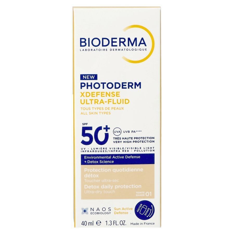 Bioderma Photoderm Xdefense Ultra-Fluid Couleur 01 SPF50+ 40ml