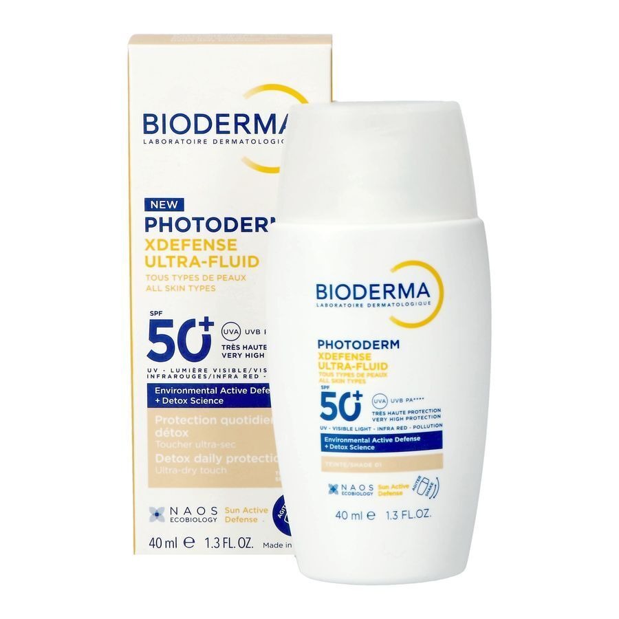 Bioderma Photoderm Xdefense Ultra-Fluid Couleur 01 SPF50+ 40ml