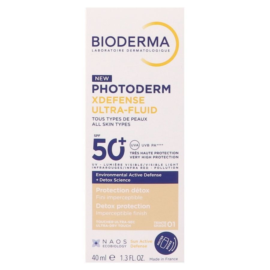 Bioderma Photoderm Xdefense Ultra-Fluid Couleur 01 SPF50+ 40ml