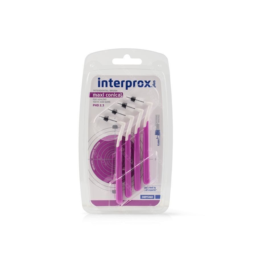 Interprox Plus Maxi Conical Mauve PHD 2.3 4 Pièces