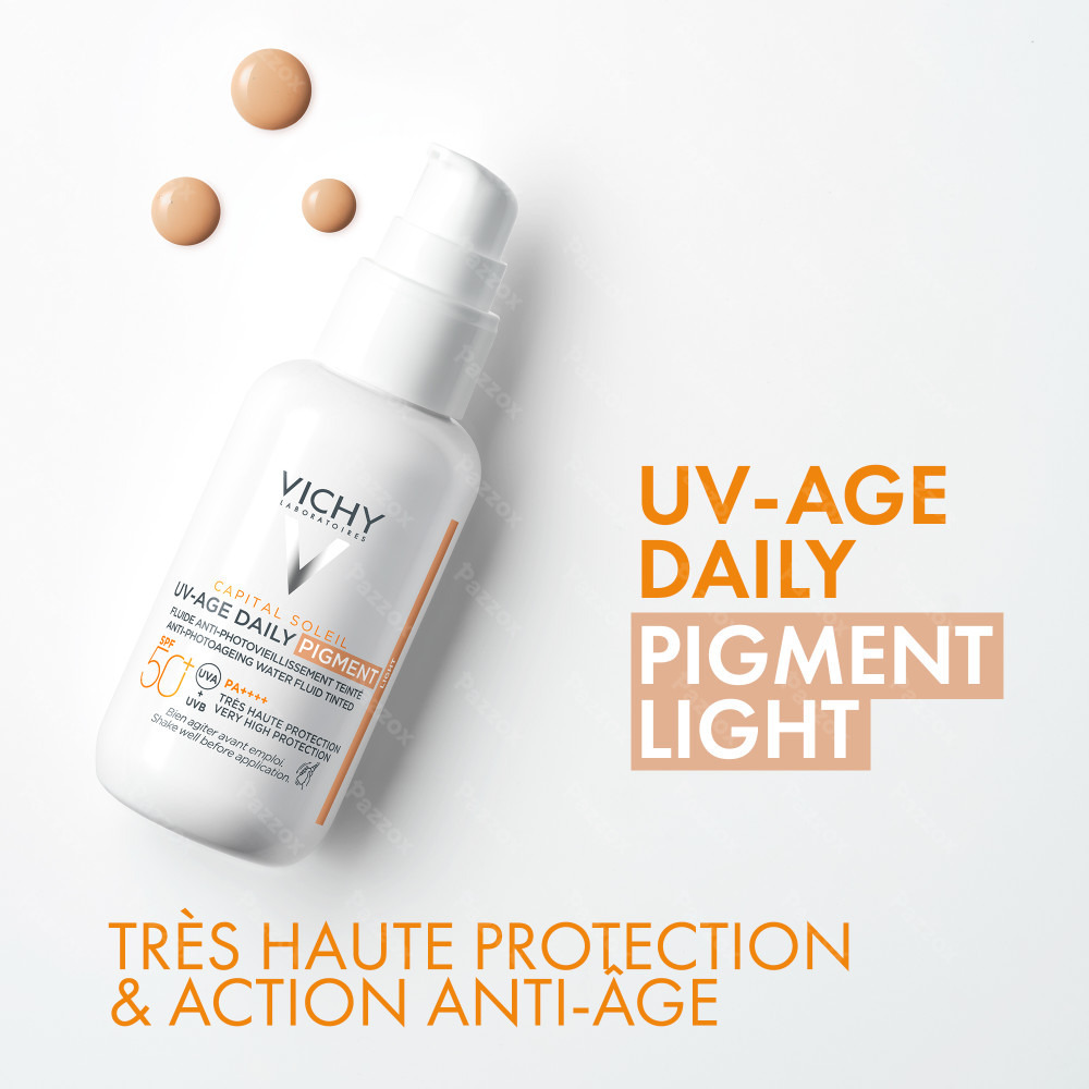 Vichy Capital Soleil Uv-Age Daily Tintee Light SPF50+ 40ml