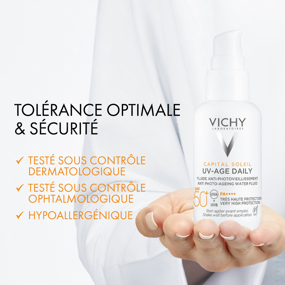 Vichy Capital Soleil Uv-Age Daily Tintee Light SPF50+ 40ml