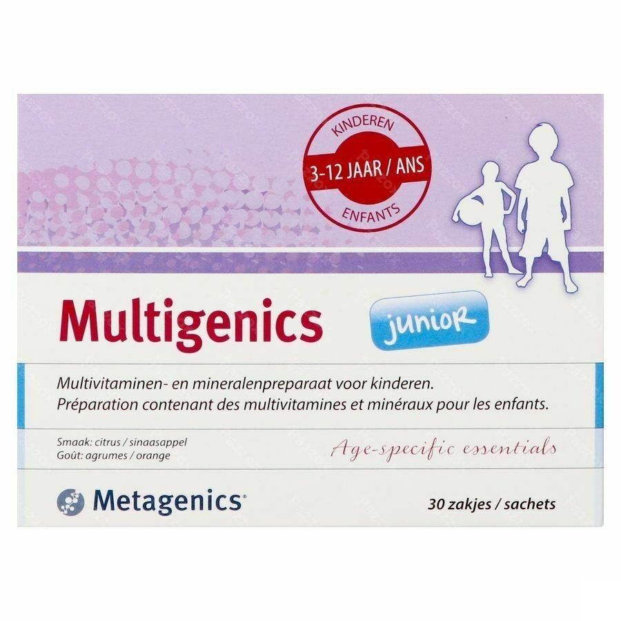Multigenics Junior V3 Pdr Sach 30 Metagenics