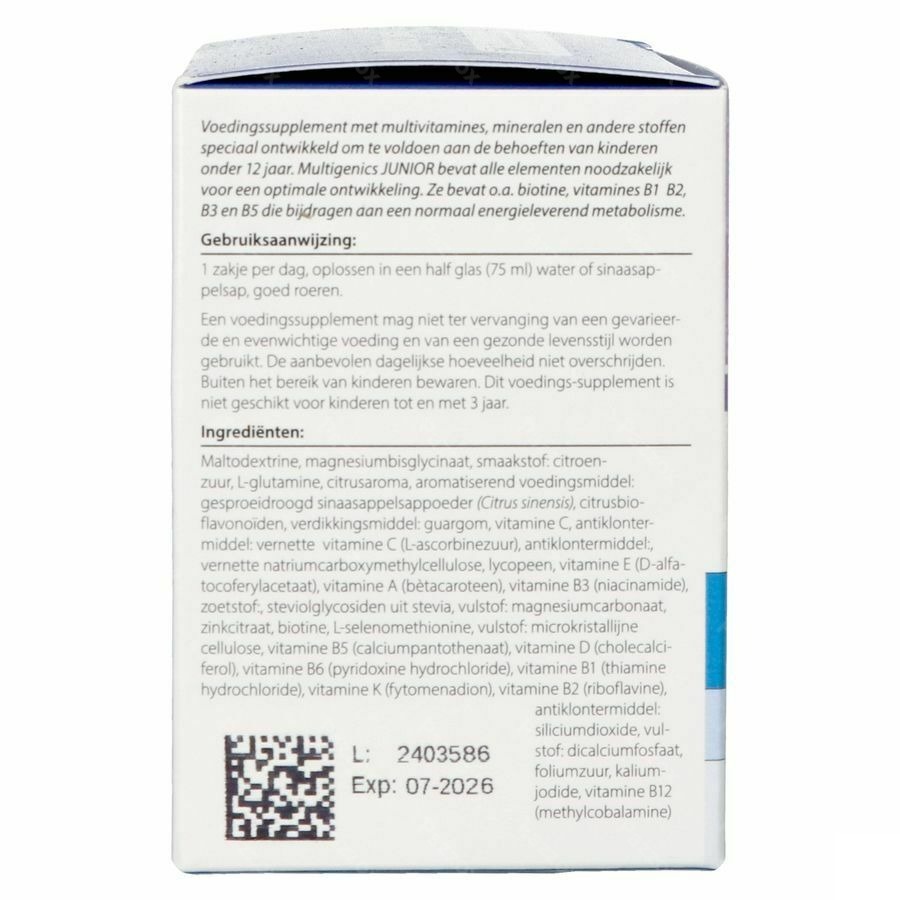 Multigenics Junior V3 Pdr Sach 30 Metagenics