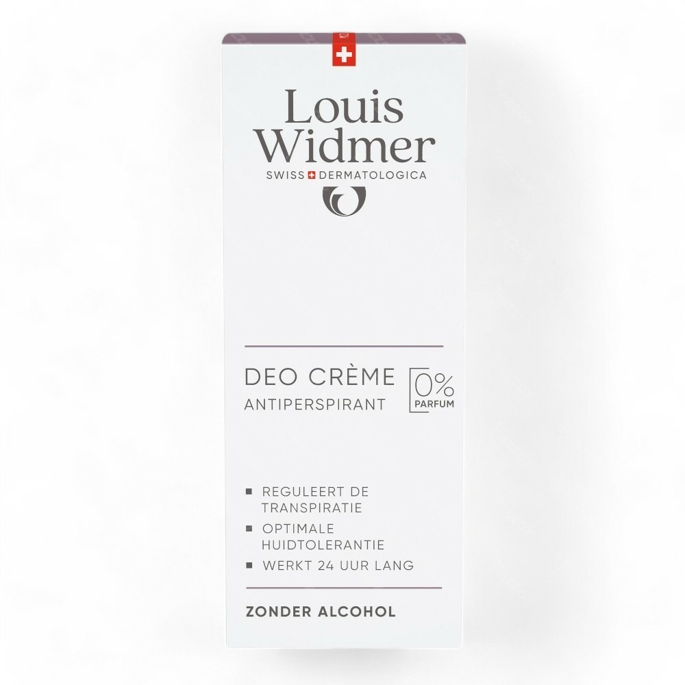 Louis Widmer Deo Crème Antiperspirant Sans Parfum 40ml