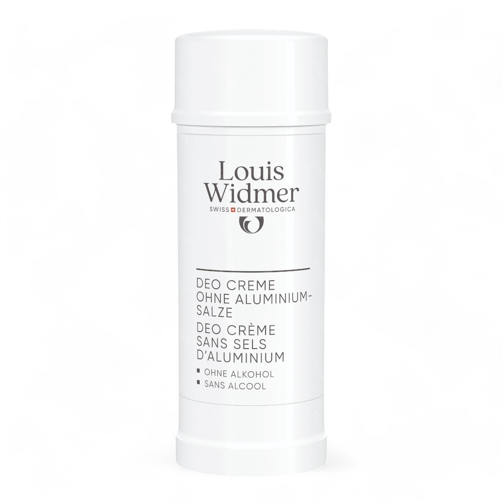 Louis Widmer Deo Crème Sans Sels d'Aluminium Sans Parfum 40ml