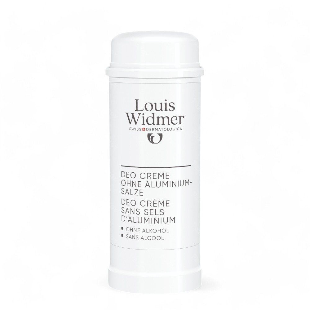 Louis Widmer Deo Crème Sans Sels d'Aluminium Sans Parfum 40ml