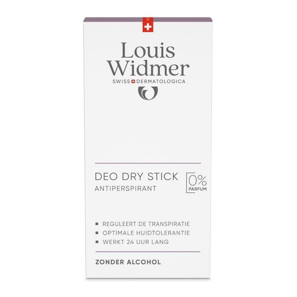 Louis Widmer Deo Dry Stick Antiperspirant Sans Parfum 50ml