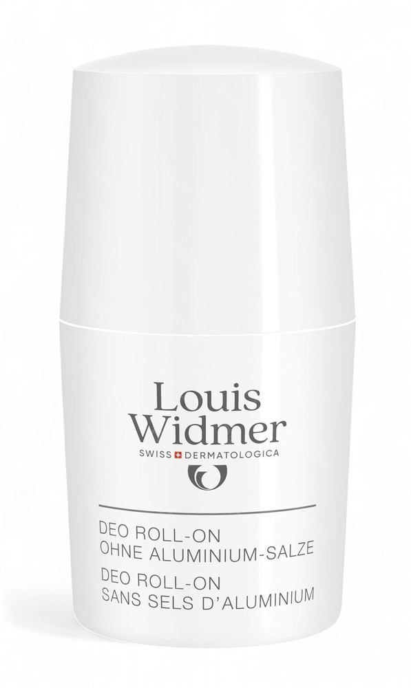 Louis Widmer Déo Roll-on Sans Sels d'Aluminium Sans Parfum 50ml