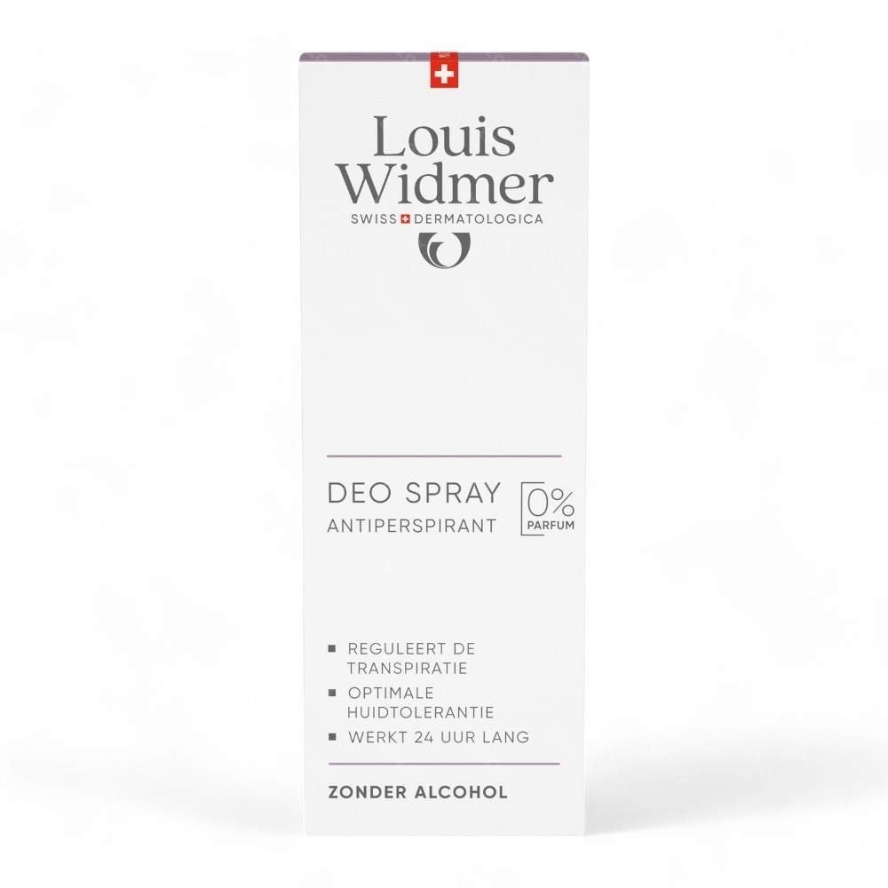 Louis Widmer Bodycare Deo Spray Antiperspirant Sans Parfum 75ml