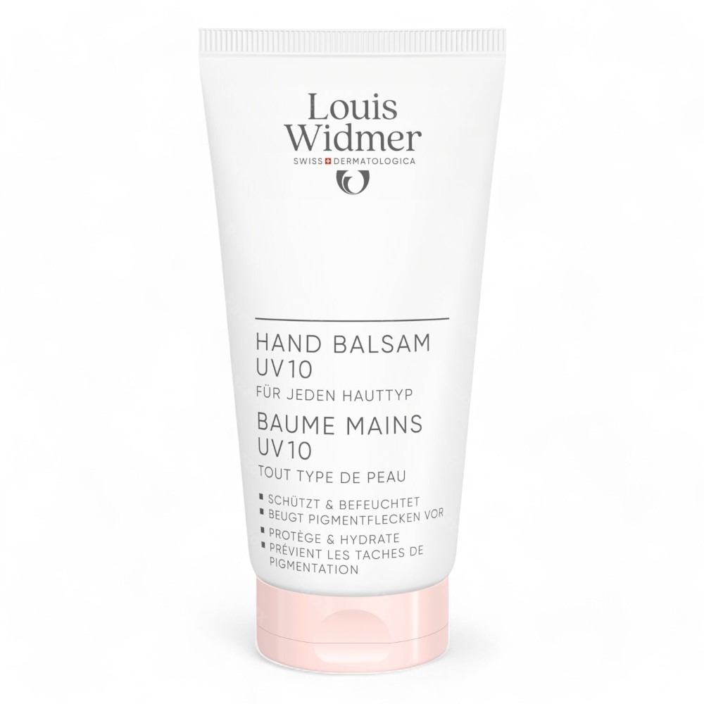 Louis Widmer Bodycare Baume Mains UV 10 Avec Parfum 75ml