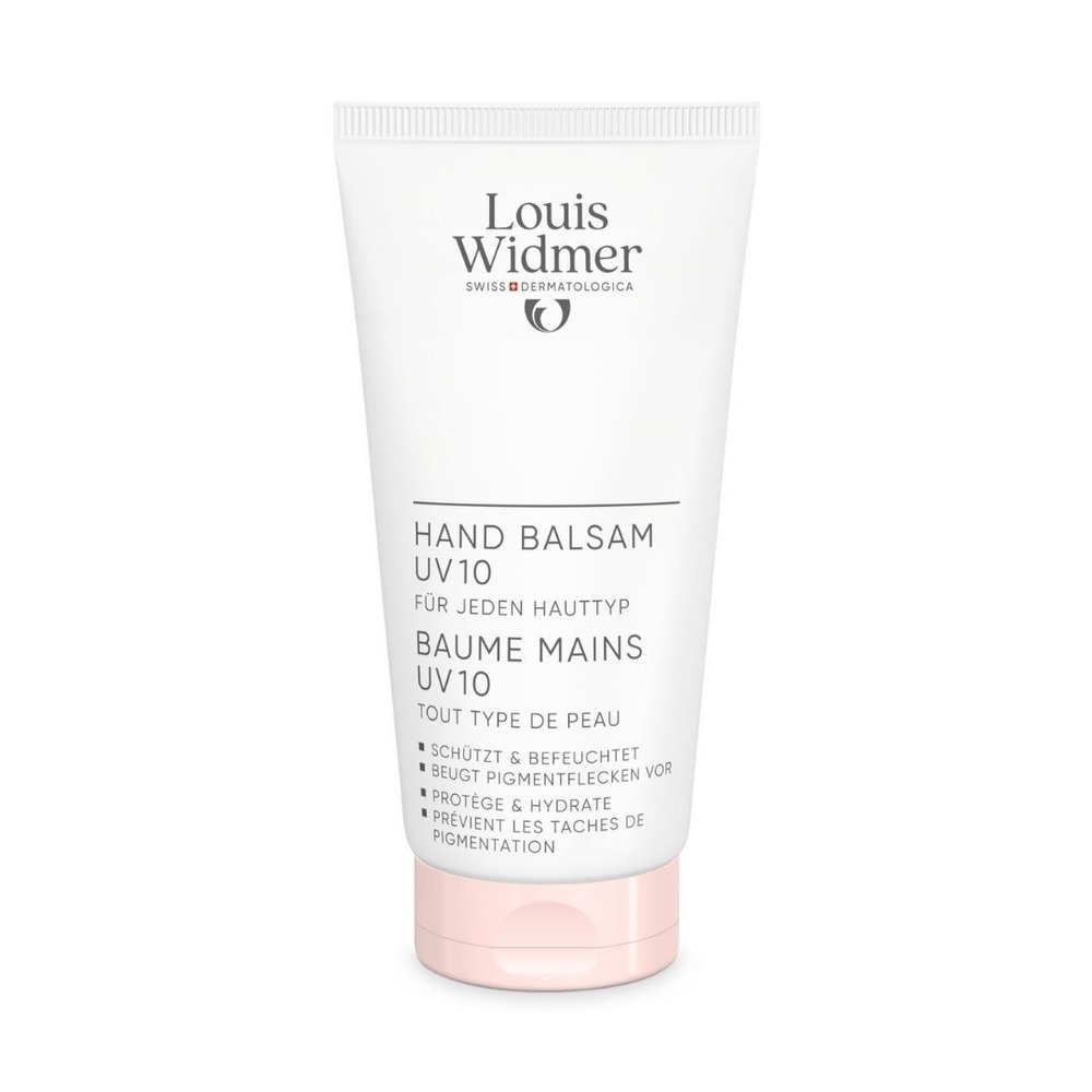 Louis Widmer Bodycare Baume Mains UV 10 Avec Parfum 75ml