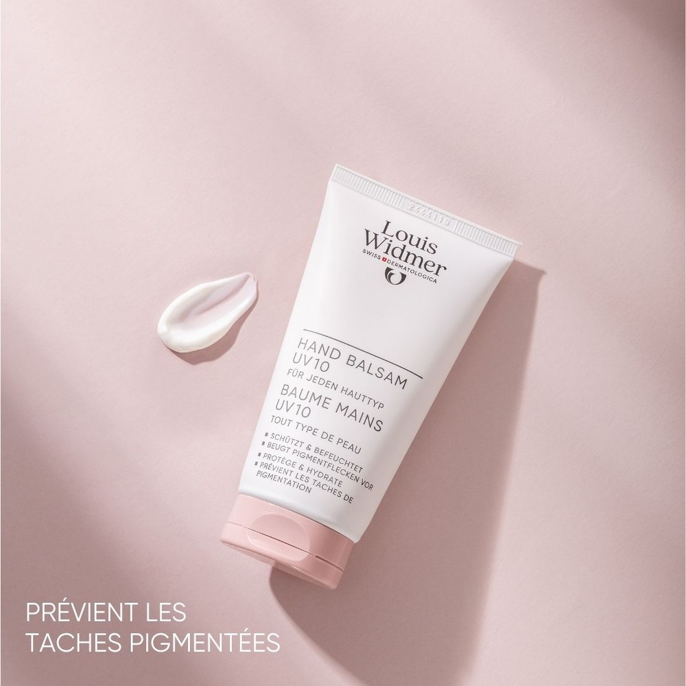 Louis Widmer Bodycare Baume Mains UV 10 Avec Parfum 75ml