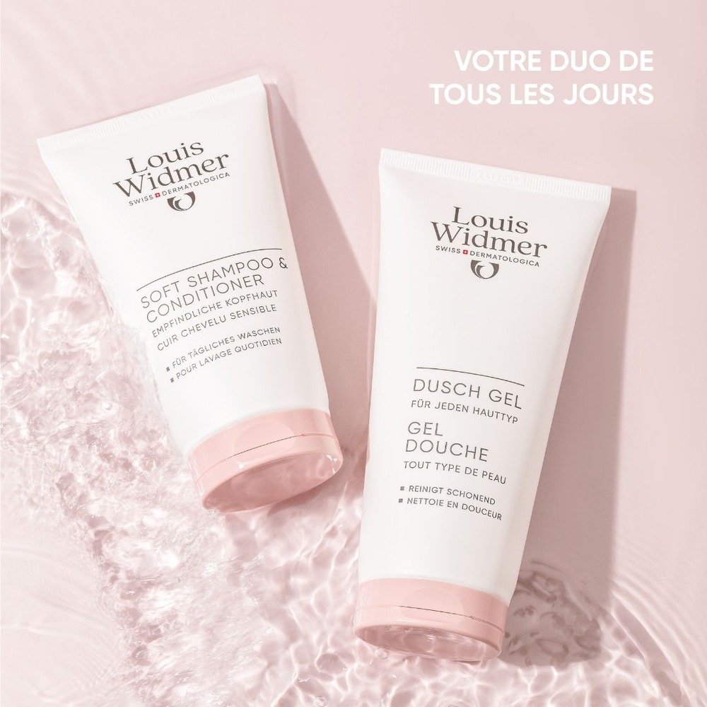 Louis Widmer Bodycare Soft Shampoo & Conditioner Avec Parfum 150ml