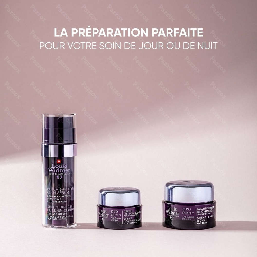 Louis Widmer Proderm Sérum Biphasé Huile-en-serum Avc Parfum 35ml