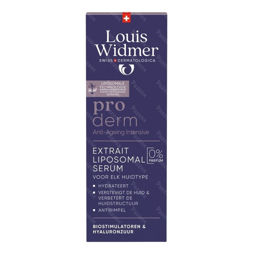 Louis Widmer Proderm Extrait Liposomal Serum Sans Parfum 30ml