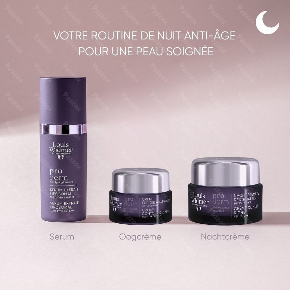 Louis Widmer Proderm Extrait Liposomal Serum Sans Parfum 30ml