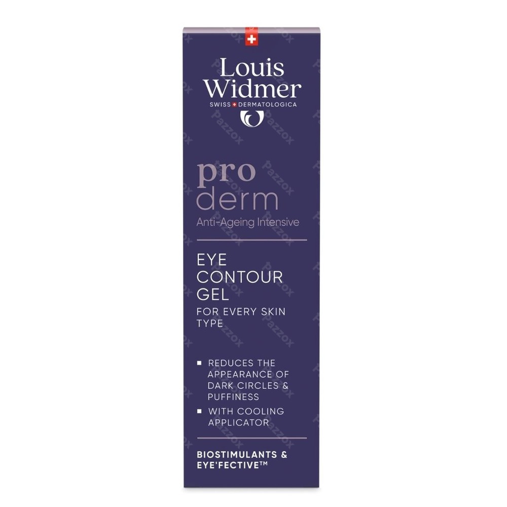 Louis Widmer Proderm Gel Contour des yeux Avec Parfum 15ml