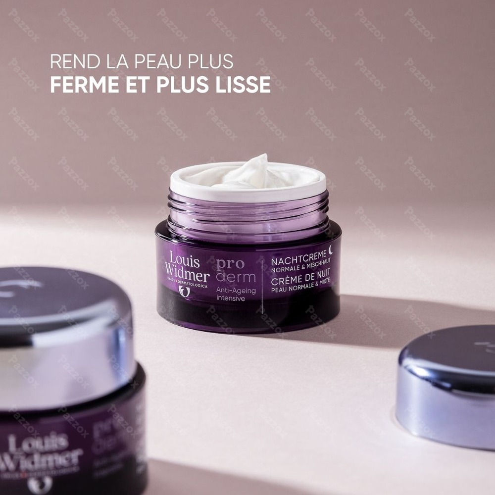 Louis Widmer Proderm Crème de Nuit Avec Parfum 50ml