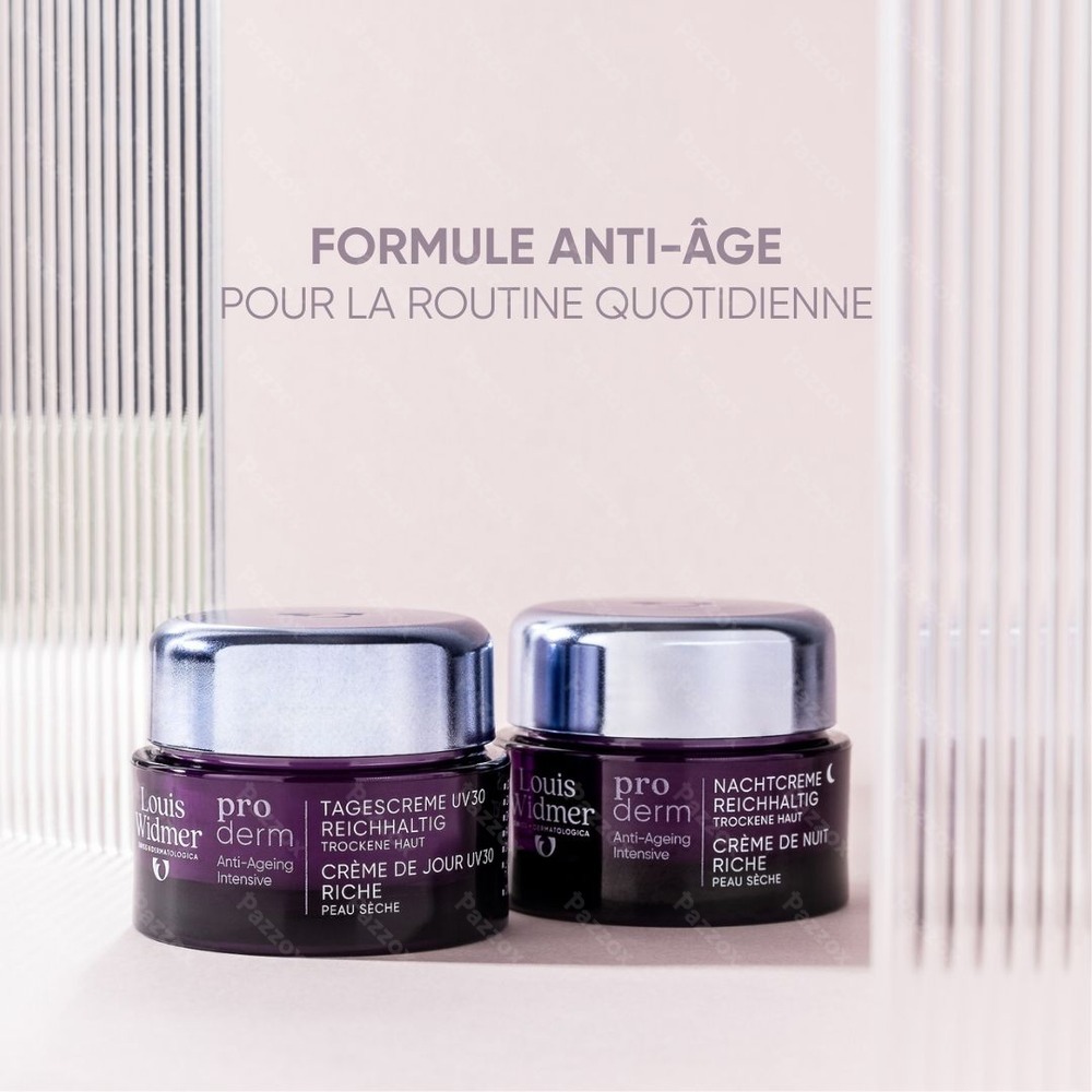 Louis Widmer Proderm Crème Riche Jour UV30 Avec Parfum 50ml