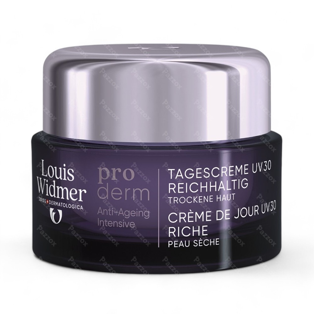 Louis Widmer Proderm Crème Riche Jour UV30 Sans Parfum 50ml