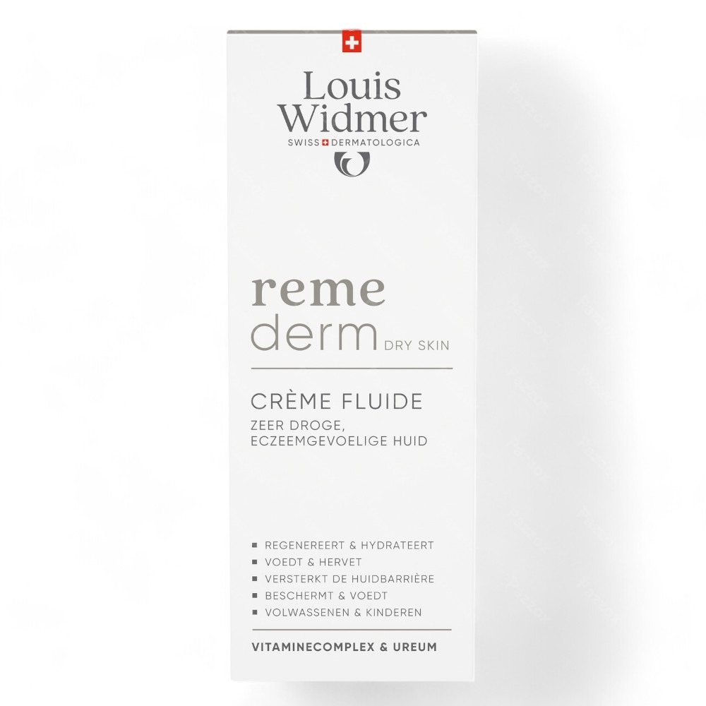 Louis Widmer Remederm Crème Fluide avec Parfum 200ml