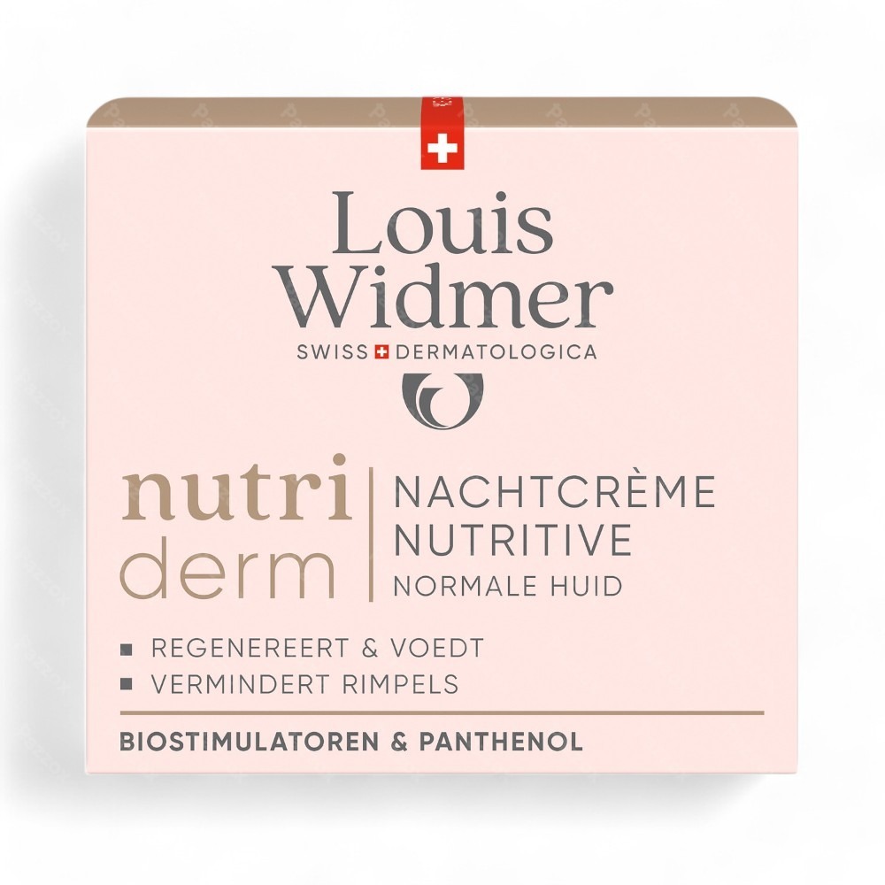 Louis Widmer Nutriderm Crème Nutritive 50ml Parfumé