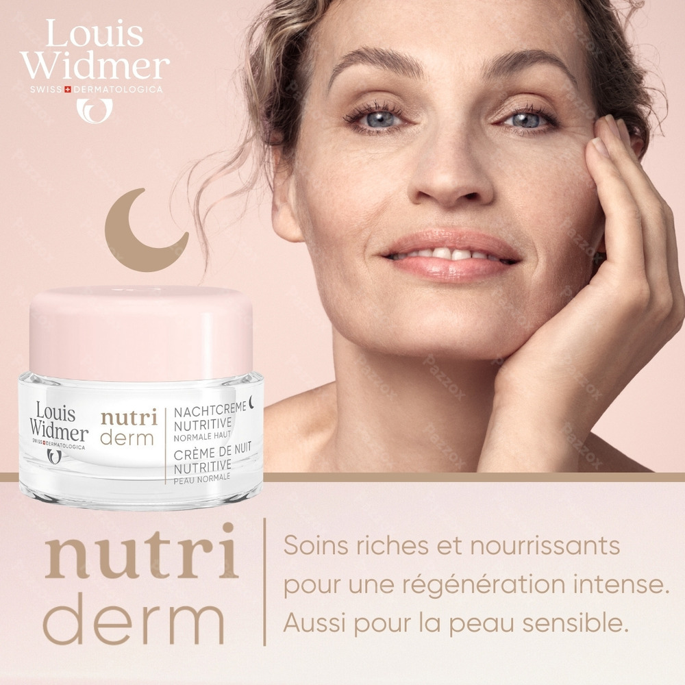 Louis Widmer Nutriderm Crème Nutritive 50ml Parfumé