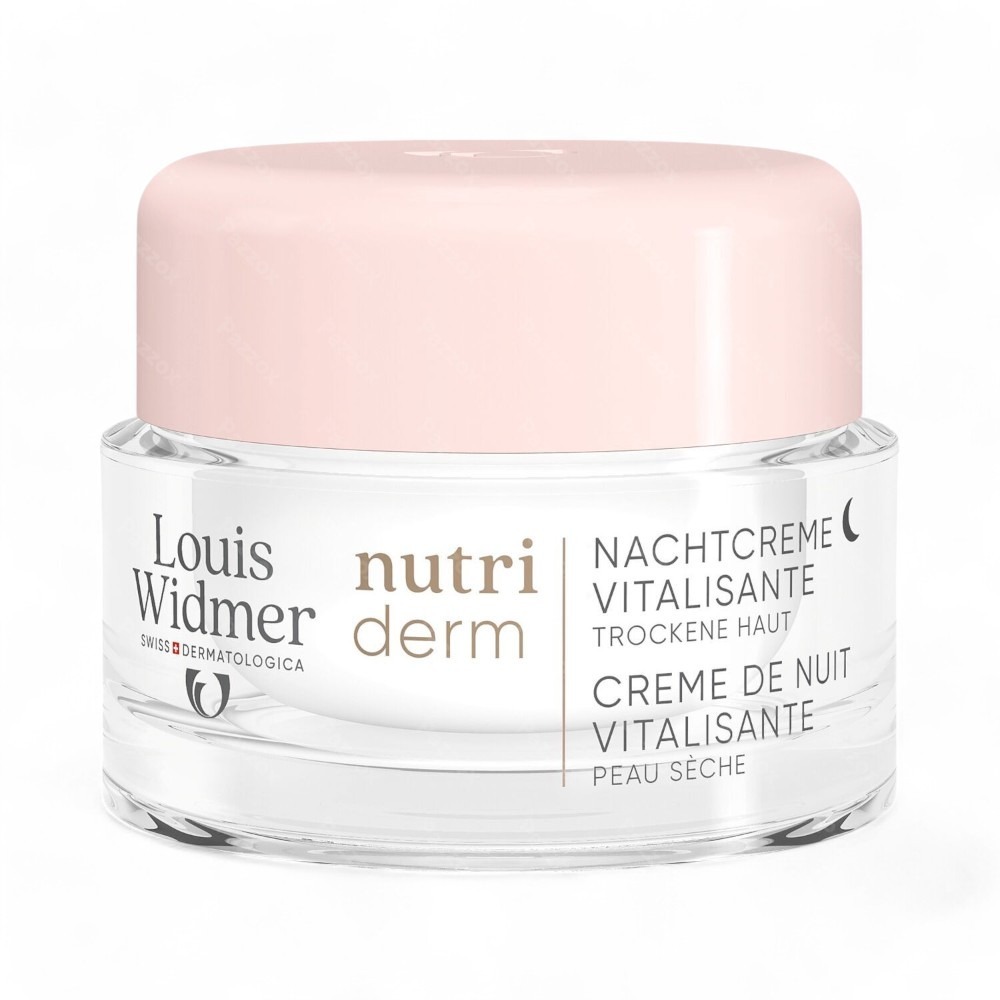 Louis Widmer Nutriderm Crème Vitalisante 50ml Parfumé