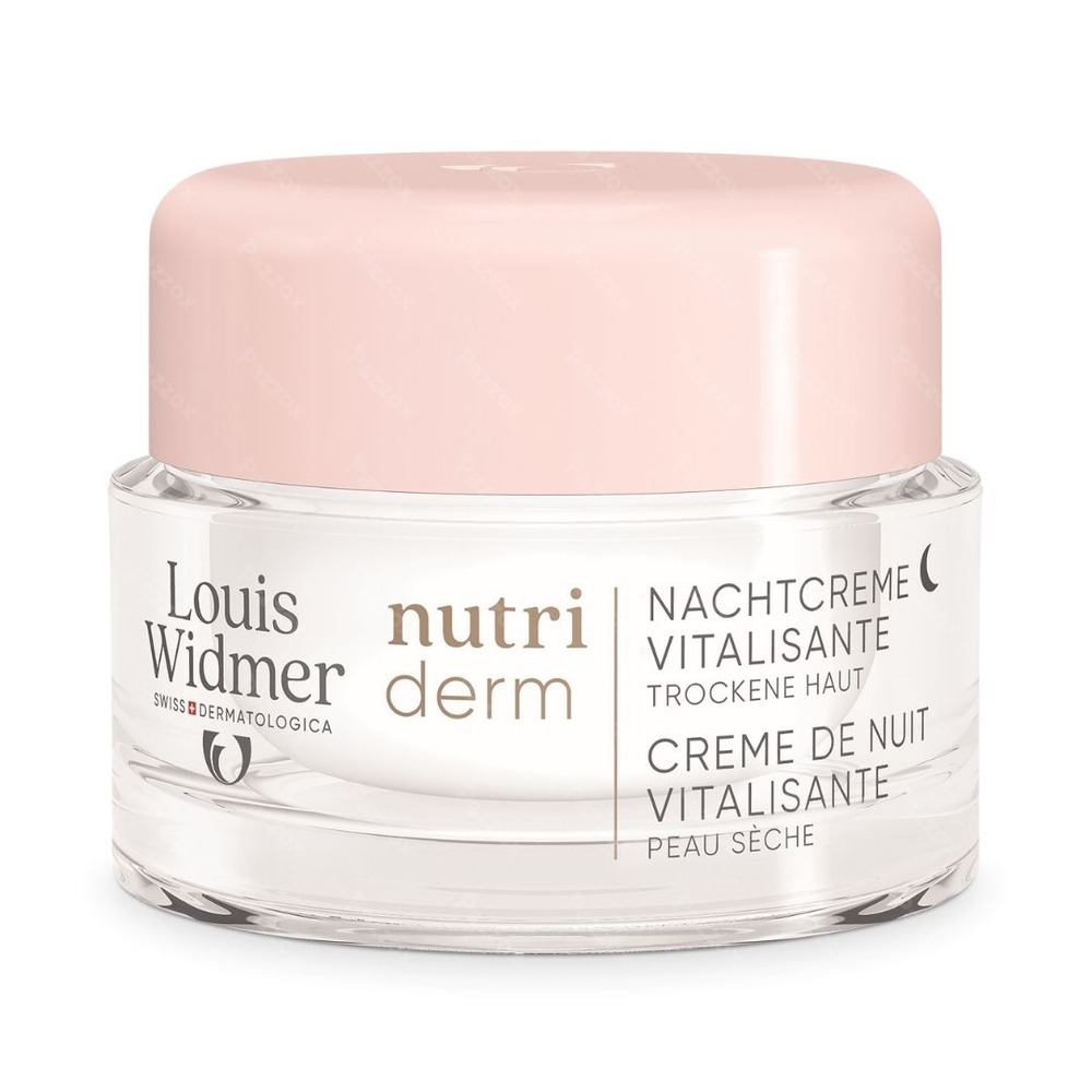 Louis Widmer Nutriderm Crème Vitalisante Sans Parfum 50ml