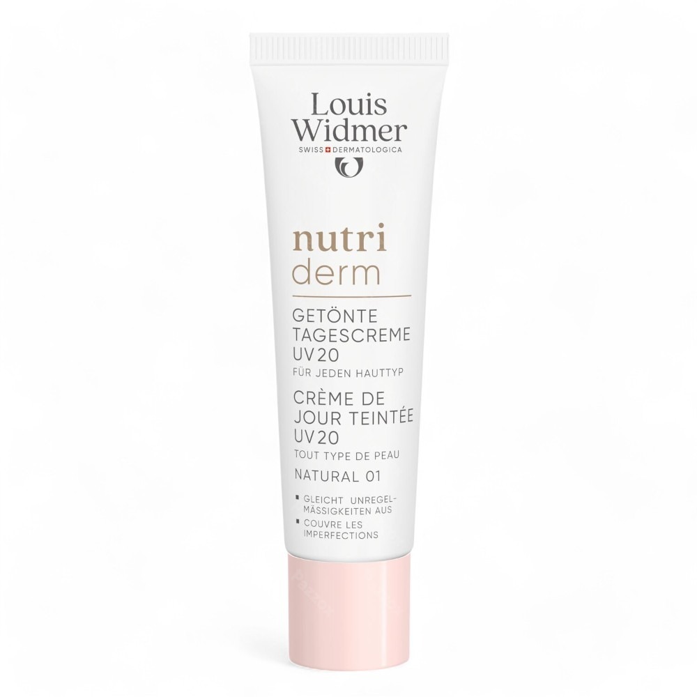 Louis Widmer Nutriderm Crème de Jour Teintée UV 20 Naturel 01 Avec Parfum 30ml