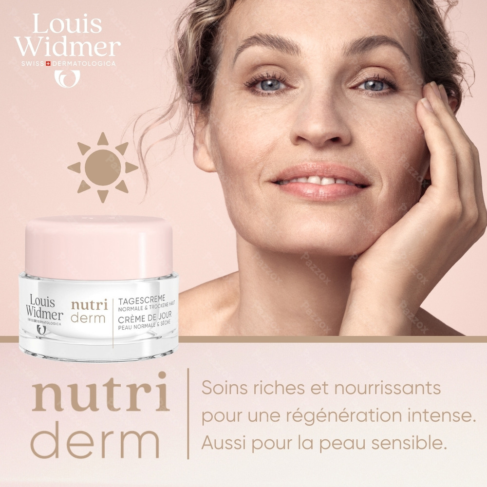 Louis Widmer Nutriderm Crème de Jour Sans Parfum 50ml