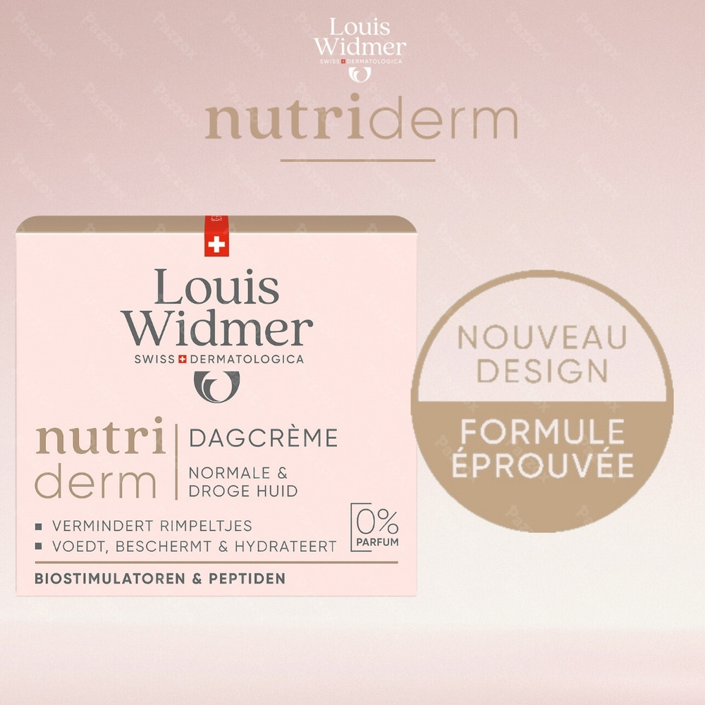 Louis Widmer Nutriderm Crème de Jour Sans Parfum 50ml