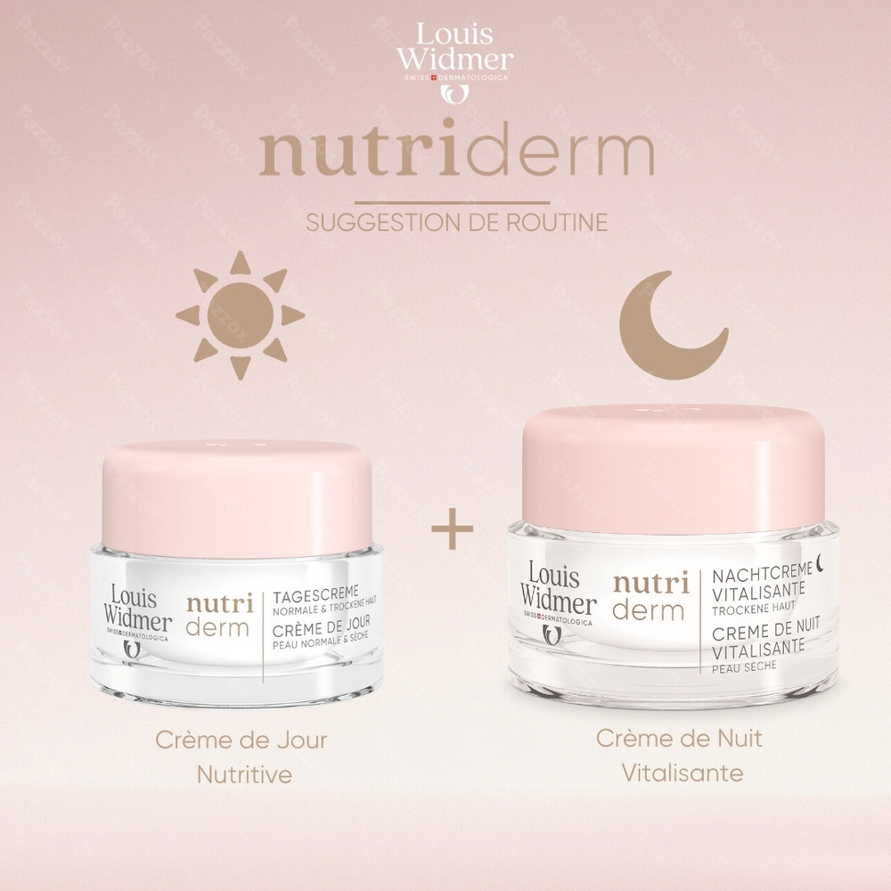 Louis Widmer Nutriderm Crème de Jour Sans Parfum 50ml