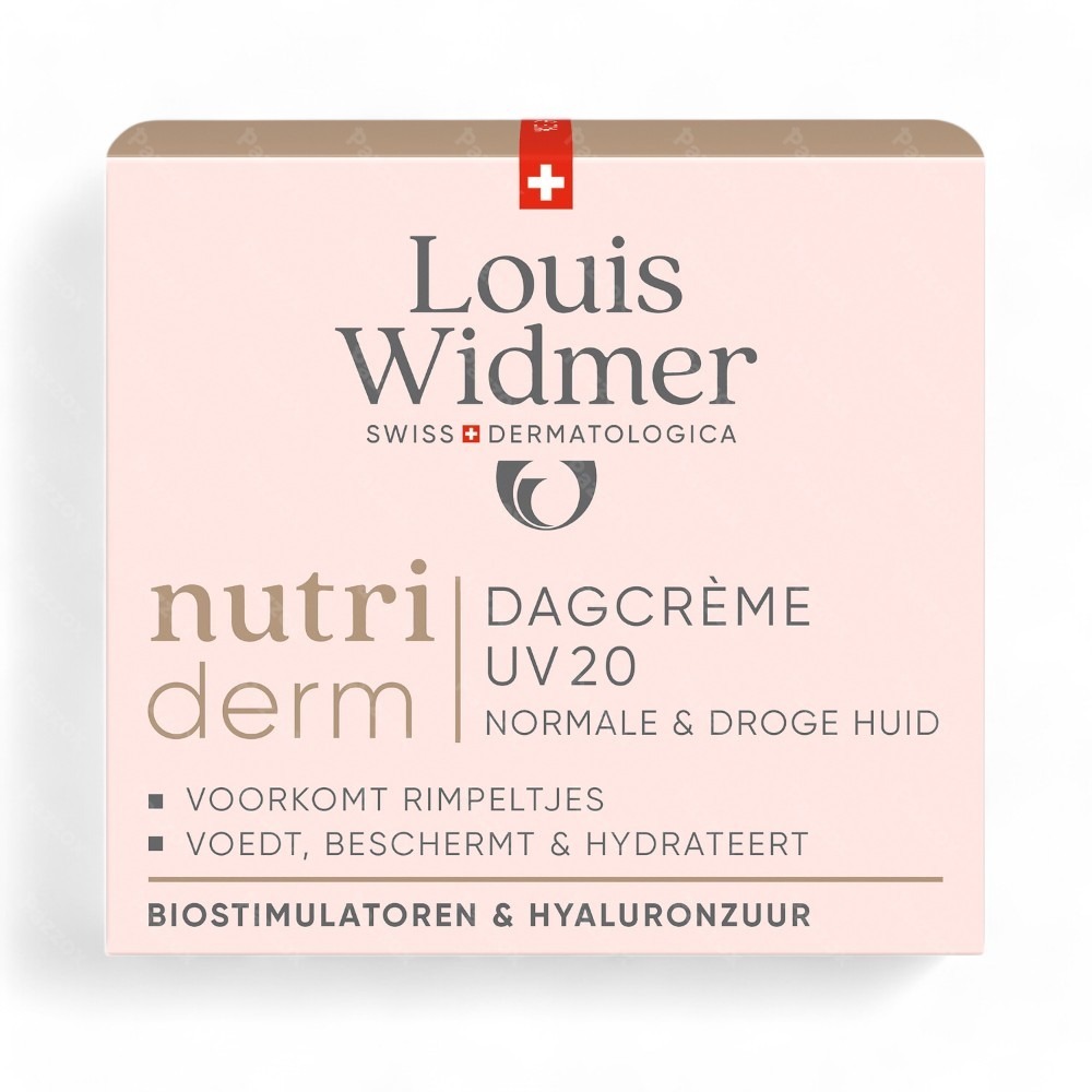 Louis Widmer Nutriderm Crème de Jour UV 20 Avec Parfum 50ml