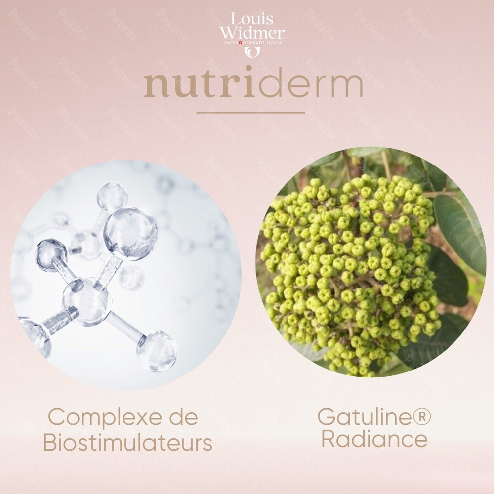 Louis Widmer Nutriderm Créme de Jour Éclat Rosé Uv 50 Avec Parfum 50ml