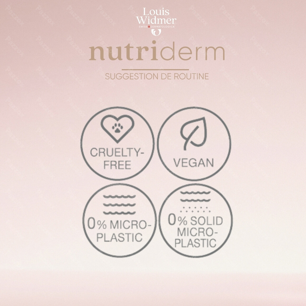 Louis Widmer Nutriderm Créme de Jour Éclat Rosé Uv 50 Avec Parfum 50ml